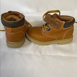 Carter's Brown Boots with Camouflage Accent